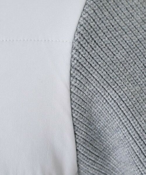 adabat / アダバット レザーブルゾン・ジャケット | ニットコンビパデットブルゾン | 詳細8