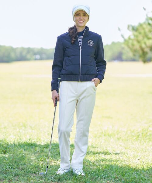 adabat / アダバット レザーブルゾン・ジャケット | ニットコンビパデットブルゾン | 詳細10