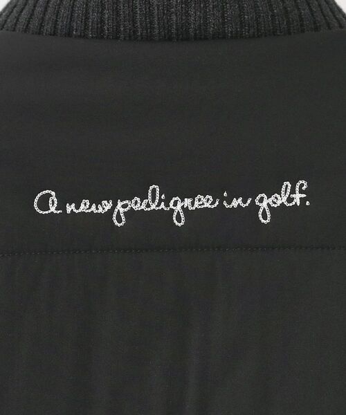 adabat / アダバット レザーブルゾン・ジャケット | ニットコンビパデットブルゾン | 詳細16