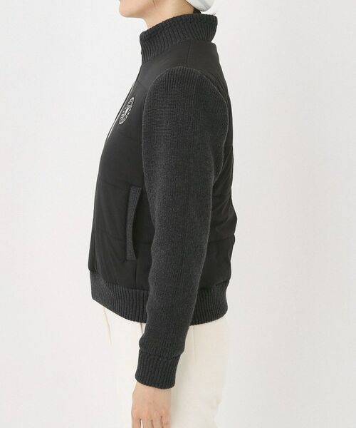 adabat / アダバット レザーブルゾン・ジャケット | ニットコンビパデットブルゾン | 詳細18