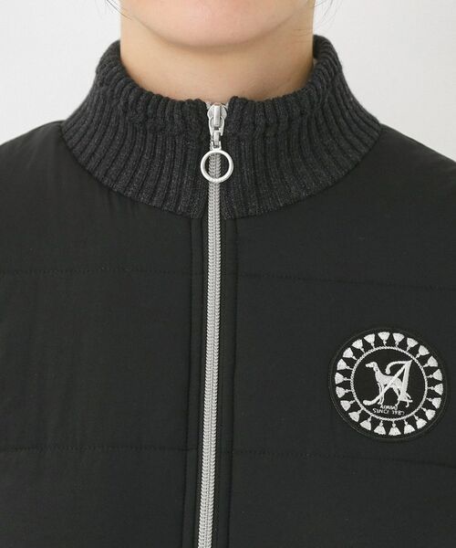 adabat / アダバット レザーブルゾン・ジャケット | ニットコンビパデットブルゾン | 詳細20