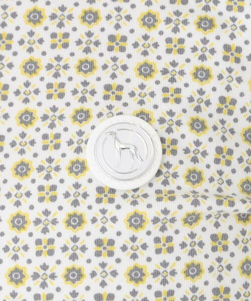 adabat / アダバット カットソー | 小紋柄プリントP長袖モックT | 詳細15