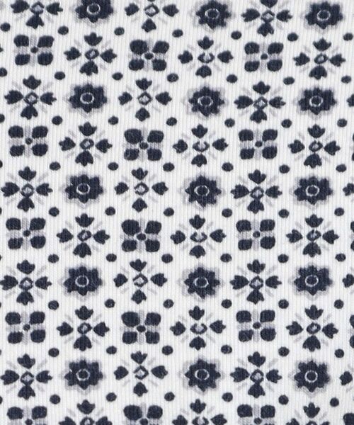 adabat / アダバット カットソー | 小紋柄プリントP長袖モックT | 詳細4
