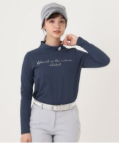 adabat / アダバット カットソー | メランジボーダーモックネックT