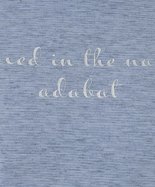 adabat / アダバット カットソー | メランジボーダーモックネックT | 詳細12