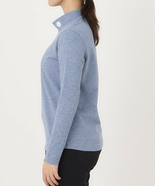 adabat / アダバット カットソー | メランジボーダーモックネックT | 詳細14