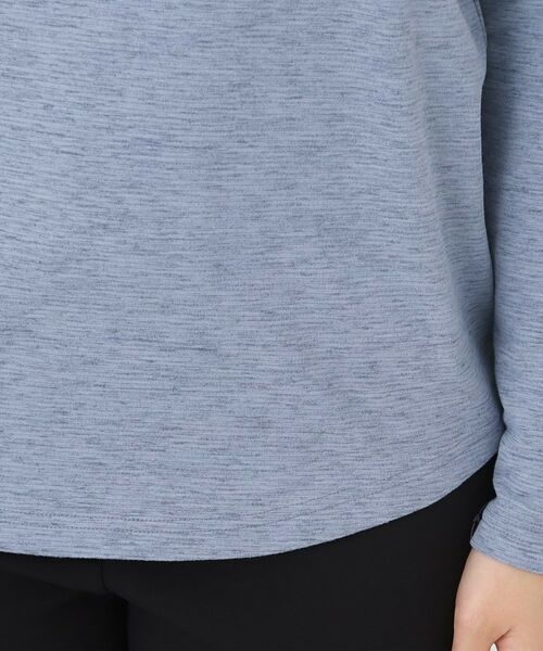 adabat / アダバット カットソー | メランジボーダーモックネックT | 詳細18