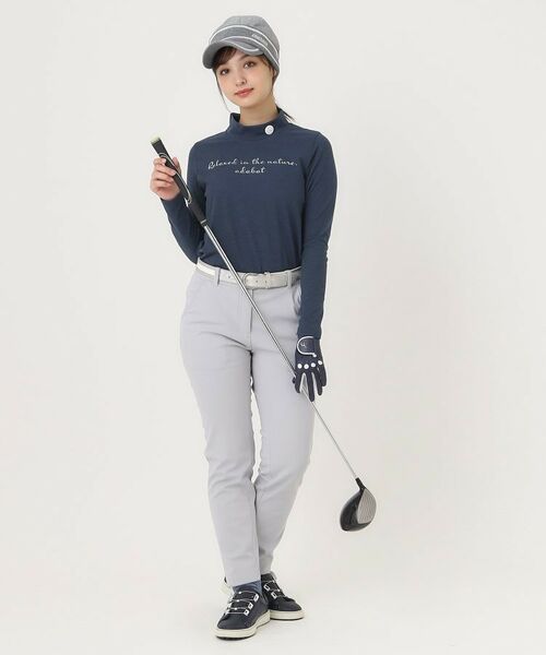 adabat / アダバット カットソー | メランジボーダーモックネックT | 詳細7