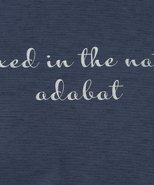 adabat / アダバット カットソー | メランジボーダーモックネックT | 詳細8