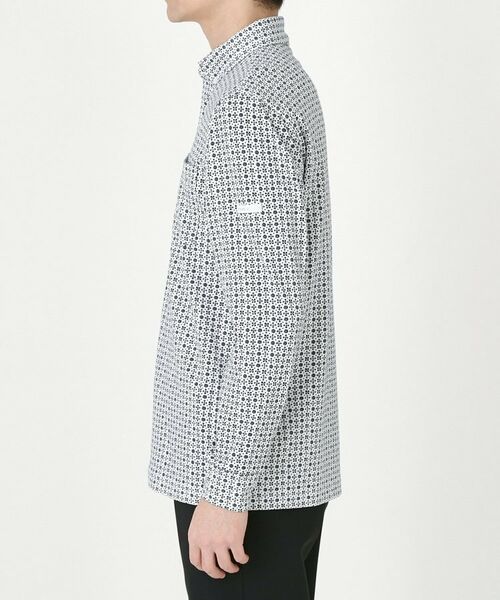 adabat / アダバット ポロシャツ | 小紋柄プリントP長袖ポロシャツ | 詳細10