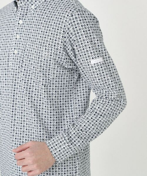 adabat / アダバット ポロシャツ | 小紋柄プリントP長袖ポロシャツ | 詳細15