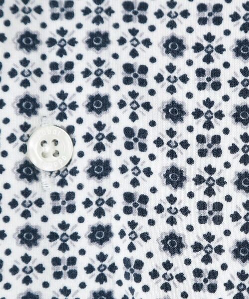 adabat / アダバット ポロシャツ | 小紋柄プリントP長袖ポロシャツ | 詳細8
