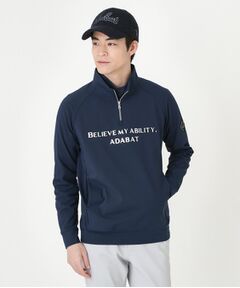 adabat / アダバット カットソー | ダンボールハーフジッププルオーバー