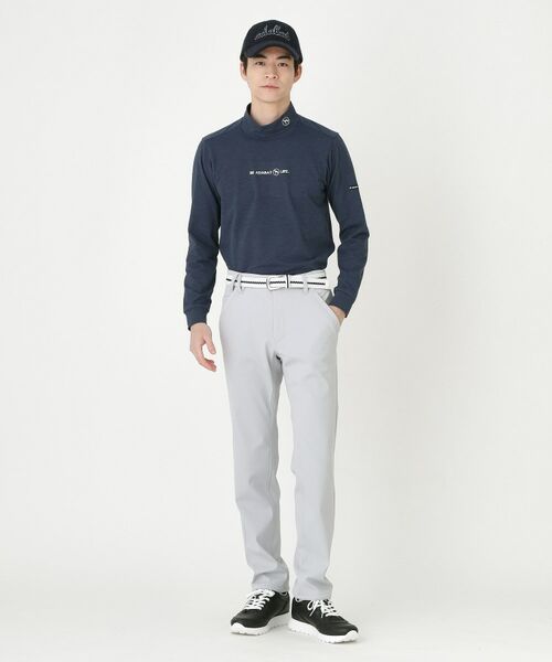 adabat / アダバット カットソー | メランジボーダーモックネックT | 詳細10