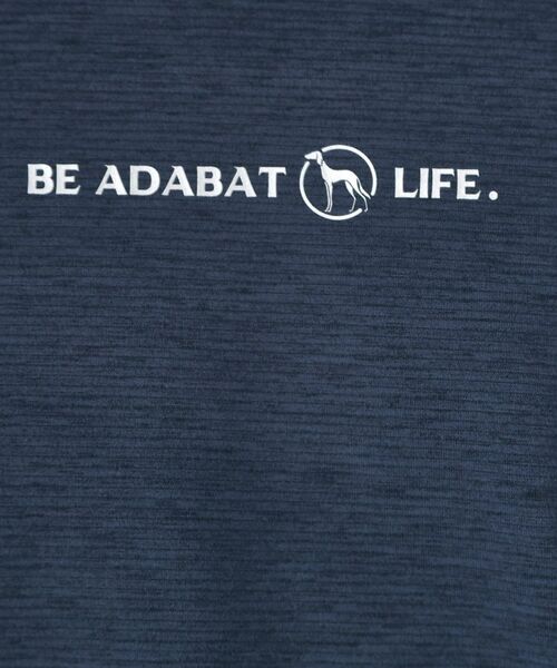 adabat / アダバット カットソー | メランジボーダーモックネックT | 詳細12