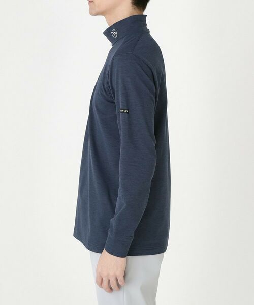 adabat / アダバット カットソー | メランジボーダーモックネックT | 詳細14