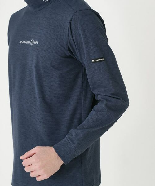 adabat / アダバット カットソー | メランジボーダーモックネックT | 詳細18