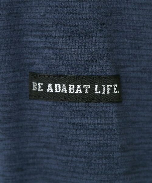 adabat / アダバット カットソー | メランジボーダーモックネックT | 詳細20