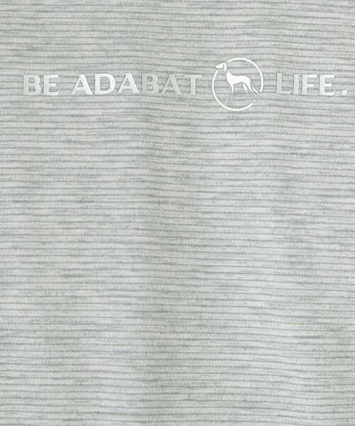 adabat / アダバット カットソー | メランジボーダーモックネックT | 詳細4