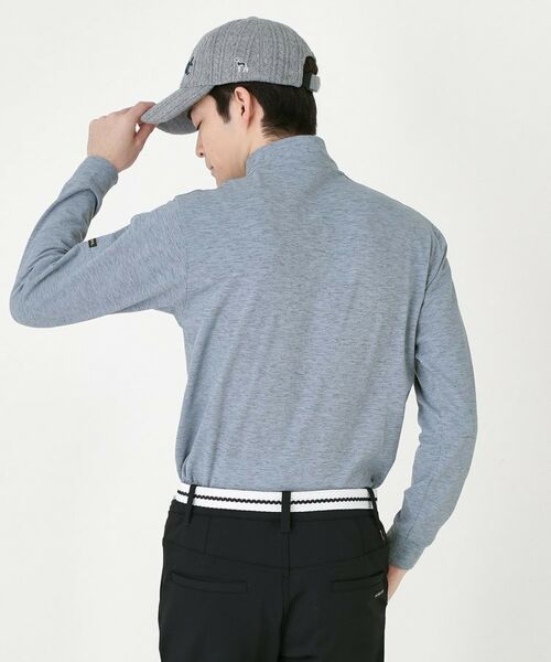 adabat / アダバット カットソー | メランジボーダーモックネックT | 詳細5