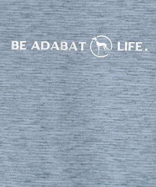 adabat / アダバット カットソー | メランジボーダーモックネックT | 詳細8