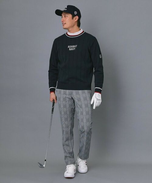 adabat / アダバット ニット・セーター | 【ADABAT NAVY】ケーブルストライプクルーニット | 詳細11