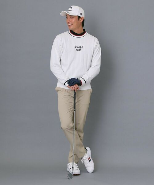 adabat / アダバット ニット・セーター | 【ADABAT NAVY】ケーブルストライプクルーニット | 詳細3