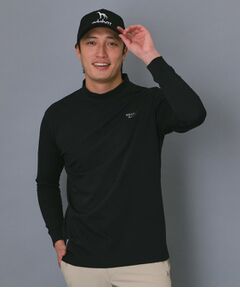 adabat / アダバット カットソー | 【ADABAT NAVY】プラチナポンチ長袖モックT