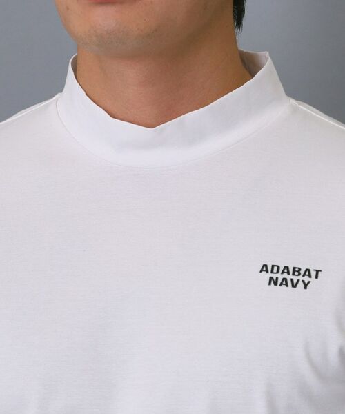 adabat / アダバット カットソー | 【ADABAT NAVY】プラチナポンチ長袖モックT | 詳細12