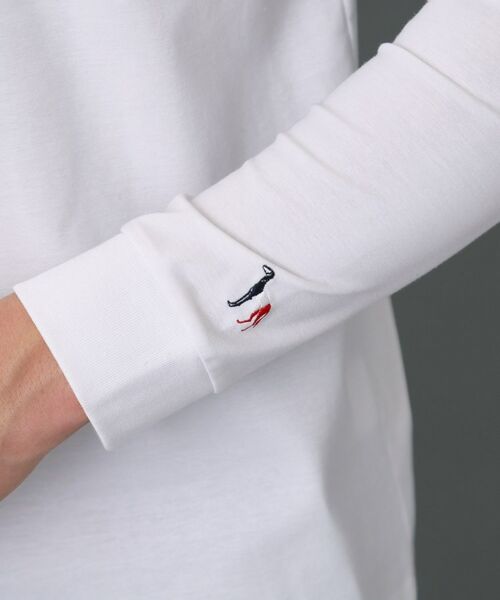 adabat / アダバット カットソー | 【ADABAT NAVY】プラチナポンチ長袖モックT | 詳細14