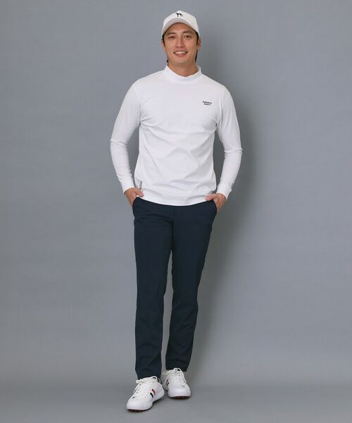 adabat / アダバット カットソー | 【ADABAT NAVY】プラチナポンチ長袖モックT | 詳細2