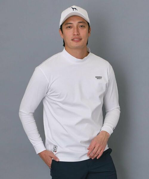 adabat / アダバット カットソー | 【ADABAT NAVY】プラチナポンチ長袖モックT | 詳細20