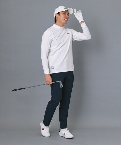 adabat / アダバット カットソー | 【ADABAT NAVY】プラチナポンチ長袖モックT | 詳細3