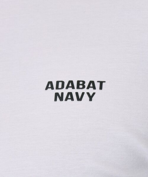 adabat / アダバット カットソー | 【ADABAT NAVY】プラチナポンチ長袖モックT | 詳細4