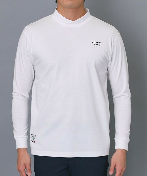 adabat / アダバット カットソー | 【ADABAT NAVY】プラチナポンチ長袖モックT | 詳細9