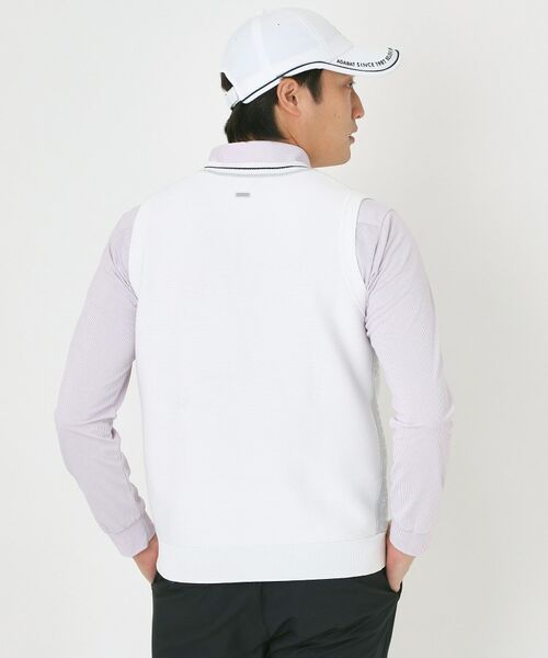 adabat / アダバット ベスト | Vネックガーターニットベスト | 詳細1