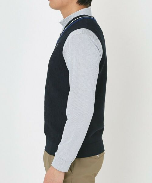 adabat / アダバット ベスト | Vネックガーターニットベスト | 詳細10