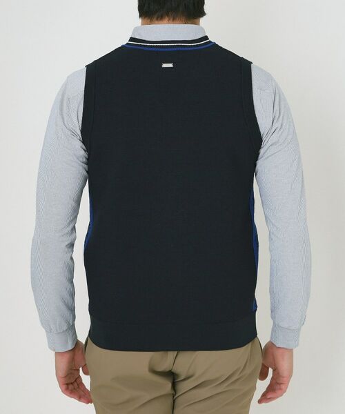 adabat / アダバット ベスト | Vネックガーターニットベスト | 詳細11