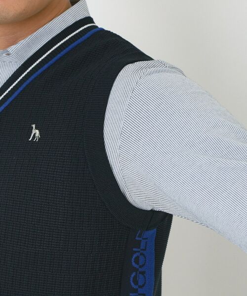 adabat / アダバット ベスト | Vネックガーターニットベスト | 詳細13