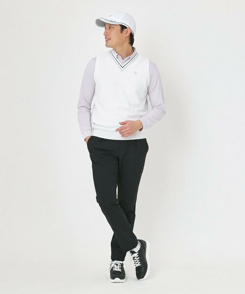 adabat / アダバット ベスト | Vネックガーターニットベスト | 詳細2