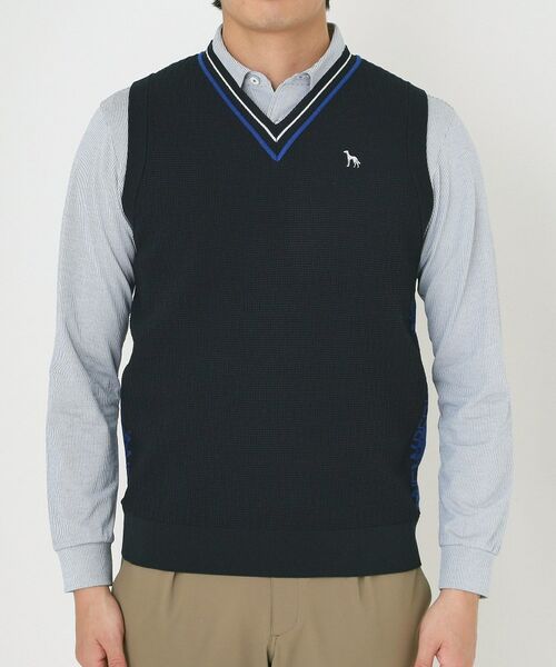 adabat / アダバット ベスト | Vネックガーターニットベスト | 詳細9