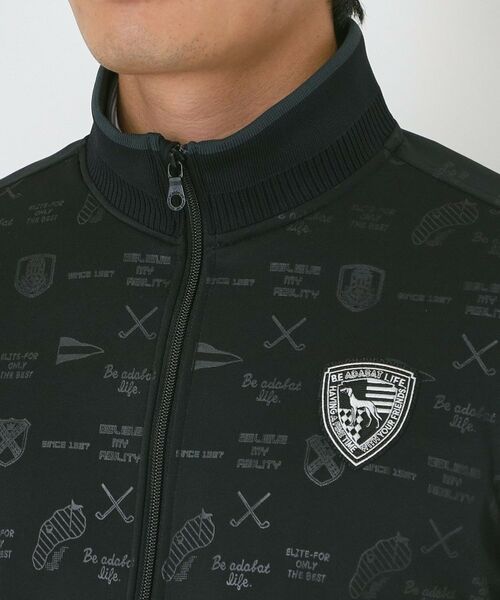 adabat / アダバット レザーブルゾン・ジャケット | クールコアエンボストラックジャケット | 詳細12