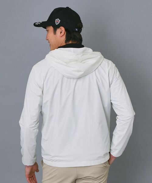 adabat / アダバット レザーブルゾン・ジャケット | 【ADABAT NAVY】ナイロンストレッチジップフーディ | 詳細1