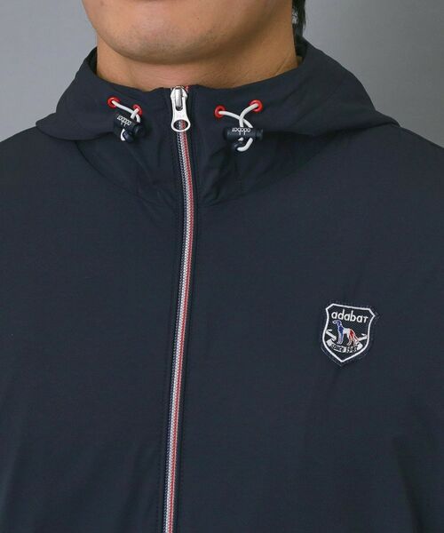 adabat / アダバット レザーブルゾン・ジャケット | 【ADABAT NAVY】ナイロンストレッチジップフーディ | 詳細12