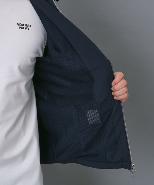 adabat / アダバット レザーブルゾン・ジャケット | 【ADABAT NAVY】撥水ナイロンジップフーディ | 詳細25
