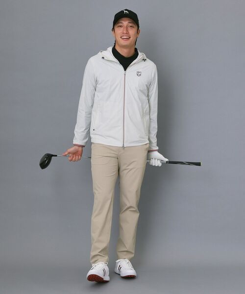 adabat / アダバット レザーブルゾン・ジャケット | 【ADABAT NAVY】ナイロンストレッチジップフーディ | 詳細3