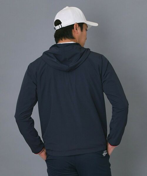 adabat / アダバット レザーブルゾン・ジャケット | 【ADABAT NAVY】ナイロンストレッチジップフーディ | 詳細5