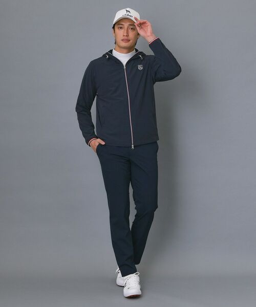 adabat / アダバット レザーブルゾン・ジャケット | 【ADABAT NAVY】ナイロンストレッチジップフーディ | 詳細6