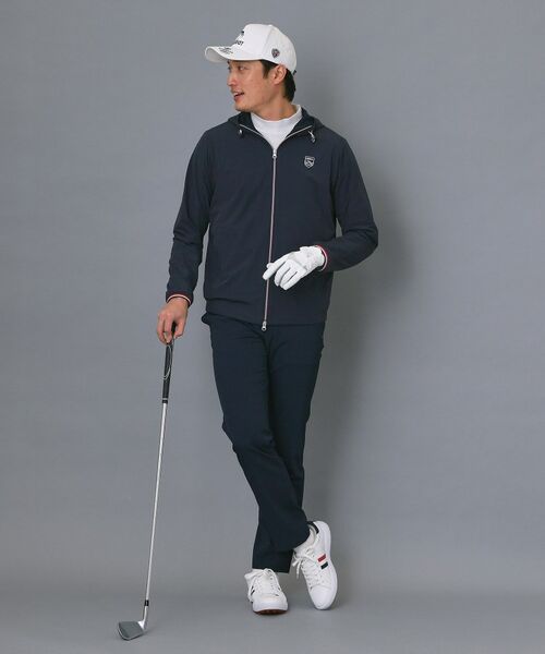 adabat / アダバット レザーブルゾン・ジャケット | 【ADABAT NAVY】ナイロンストレッチジップフーディ | 詳細7