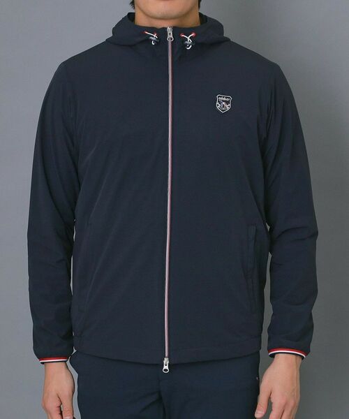 adabat / アダバット レザーブルゾン・ジャケット | 【ADABAT NAVY】ナイロンストレッチジップフーディ | 詳細9